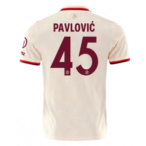 Bayern Munich Aleksandar Pavlovic #45 Tredjetröja 2024-25 Kortärmad